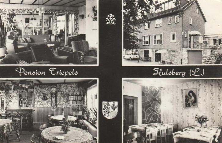 HULSBERG Pension Triepels, Verzamelen, Ansichtkaarten | Nederland, Gelopen, Limburg, 1960 tot 1980, Verzenden