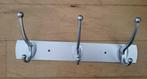 Nieuw metalen kapstok met 3 kapstokhaken 31cm lang, Wandkapstok, Nieuw, Ophalen of Verzenden, Minder dan 100 cm