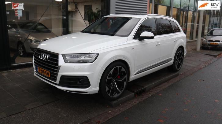 Audi Q7 3.0 TDI quattro Pro Line + 7p SCHUIFDAK, Auto's, Audi, Bedrijf, Te koop, Q7, 4x4, ABS, Achteruitrijcamera, Airbags, Airconditioning