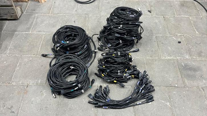 Euro XLR combi kabels, Muziek en Instrumenten, Kabels en Stekkers, Zo goed als nieuw, Apparatuur, Ophalen of Verzenden