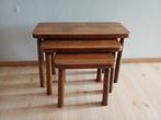Miniset tafeltjes, Ophalen, Minder dan 55 cm, Gebruikt, Vintage