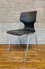 Partij retro vintage Flötotto stapelstoelen Adam Stegner, Ophalen, Gebruikt, Vijf, Zes of meer stoelen