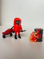 Playmobil Brandweerman met gaspak 5367, Ophalen of Verzenden, Zo goed als nieuw, Complete set