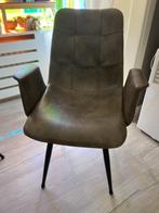 Te koop 3 Bureaustoelen, Ophalen, Zo goed als nieuw, Bruin, Bureaustoel