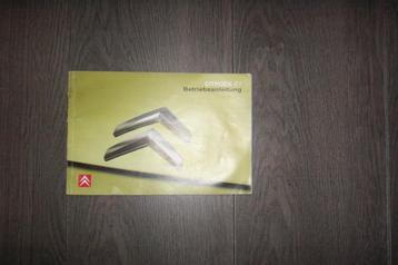 Gebruikershandleiding CITROEN C1  2005/2009 (duits-talig) beschikbaar voor biedingen