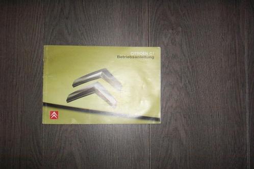 Gebruikershandleiding CITROEN C1  2005/2009 (duits-talig), Auto diversen, Handleidingen en Instructieboekjes, Ophalen of Verzenden