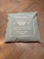 Riviera Maison Kussen 75x75, Ophalen of Verzenden, Gebruikt, Grijs, Vierkant