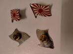 Japan Nippon vlag logo pin land van de Rijzende zon, Verzamelen, Speldjes, Pins en Buttons, Ophalen of Verzenden, Gebruikt