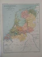 B090/ Plattegrond Bataafsche Republiek in 1803. Litho 1926, Ophalen of Verzenden