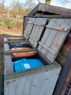 Ombouwkast voor afvalcontainers, Tuin en Terras, Ophalen, Gebruikt, Hout, Overige typen