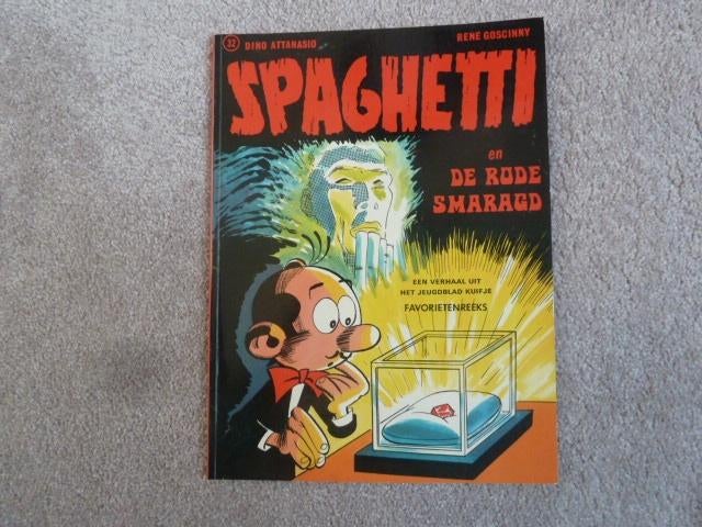 Spaghetti - En de rode smaragd (Helmond), Boeken, Stripboeken, Eén stripboek, Ophalen of Verzenden, Gelezen