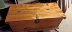 Oude houten dekenkist, Huis en Inrichting, Ophalen, Gebruikt, 100 tot 150 cm, 50 tot 75 cm