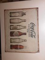 Coca-Cola Vintage Metalen Wanddecoratie, Ophalen, Zo goed als nieuw