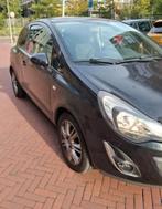 Opel Corsa 1.4 16V 3D Bouwjaar 2014 Zwart Airco, Auto's, Voorwielaandrijving, Zwart, Origineel Nederlands, Bedrijf