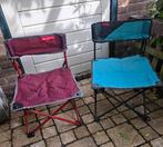 Opvouwbare campingstoeltjes, Ophalen, Zo goed als nieuw, Campingstoel