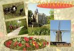 Oostkapelle - 5 afb - o.a. molen - 2002 gelopen, Verzamelen, Ansichtkaarten | Nederland, Ophalen of Verzenden, 1960 tot 1980, Gelopen
