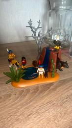 Playmobil western indiaantjes met dieren, Ophalen of Verzenden, Zo goed als nieuw, Complete set