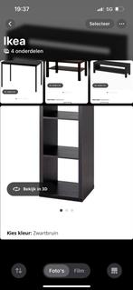 Ikea 4-delige meubelset zwart, Huis en Inrichting, Kasten | Overige, Ophalen of Verzenden, Gebruikt