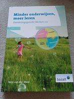Nico van der Meer - Minder onderwijzen, meer leren, Nico van der Meer, Ophalen of Verzenden, Zo goed als nieuw, Nederlands