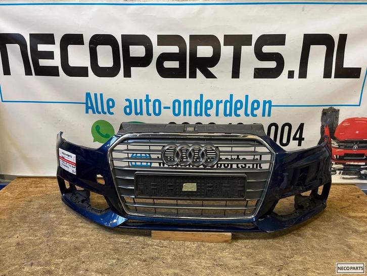 AUDI A1 8X S-LINE FACELIFT VOORBUMPER BUMPER ORIGINEEL, Auto-onderdelen, Carrosserie en Plaatwerk, Bumper, Audi, Voor, Gebruikt