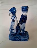 Porseleinen Boertje en Boerinnetje  - Delfts Blauw -, Antiek en Kunst, Antiek | Keramiek en Aardewerk, Ophalen of Verzenden