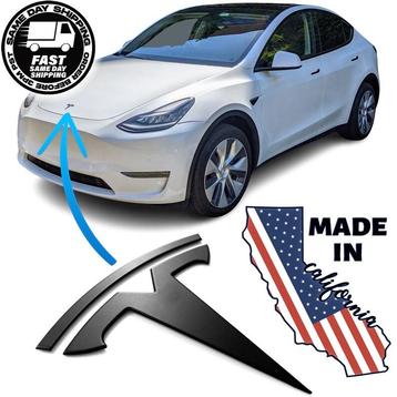 Tesla Model 3/S/Y/X Zwart Logo - Tuning & Styling Accessoire beschikbaar voor biedingen