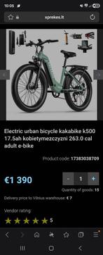 Krachtige E-Bike 1000W Motor, Nieuw, 51 tot 55 cm, 50 km per accu of meer, Ophalen