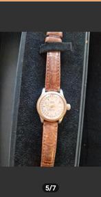 oris 17 jewels big crown pointer date, Sieraden, Tassen en Uiterlijk, Horloges | Dames, Ophalen, Zo goed als nieuw, Leer, Overige merken