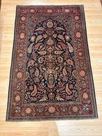 Perzisch tapijt Kashan 208 x 140 cm (handgeknoopt), Wol, 200 cm of meer, Ophalen of Verzenden, Zo goed als nieuw