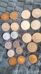 Partijtje Joegoslavische munten, Frankrijk, Ophalen of Verzenden