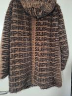 Supreme bontjas, Kleding | Heren, Jassen | Winter, Ophalen of Verzenden, Nieuw, Maat 52/54 (L), Zwart