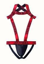 Heren Jock met harnas  (093), Kleding | Heren, Ondergoed, Ophalen, Rood, Overige typen