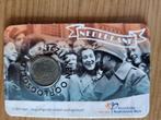 75 jaar Bevrijding 2020 in Coincard Zinken 1 Guldencent 1942, Postzegels en Munten, Munten | Nederland, Setje, Koningin Wilhelmina