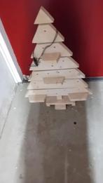 Houten kerstboom nieuw met lichtjes 85.cm, Ophalen of Verzenden, Nieuw
