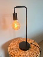 Tafellamp Daphne Zwart, Ophalen of Verzenden, Zo goed als nieuw, Glas, Minder dan 50 cm