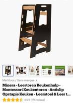 Montessori leertoren, Ophalen, Zo goed als nieuw, Meegroeistoel