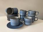 Volendams aardewerk | 8x koffiekopje + schotel, Antiek en Kunst, Ophalen