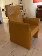 Gratis af te halen FAUTEUIL, Huis en Inrichting, Fauteuils, Ophalen, Gebruikt, Minder dan 75 cm, Leer