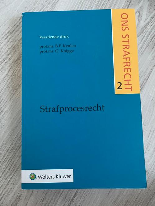 Boek: strafprocesrecht 9789013153880, Boeken, Studieboeken en Cursussen, Alpha, Ophalen of Verzenden