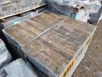 25m antraciet geel gemeleerd 60x30x4,7 terrastegel s-partij, Nieuw, Ophalen of Verzenden, 10 m² of meer, Beton