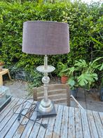 "Riviera Maison" Lamp (verzilverd), Huis en Inrichting, Lampen | Lampenkappen, Ophalen, Gebruikt, Rond