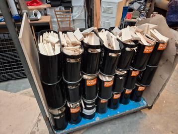 21 BAKKEN MET AANMAAKHOUT/OPENHAARDHOUT MOOI SCHOON HOUT  beschikbaar voor biedingen