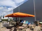 Gebruikte parasol 400x400 cm, Zakelijke goederen, Horeca | Meubilair en Inrichting, Ophalen, Gebruikt, Meubilair