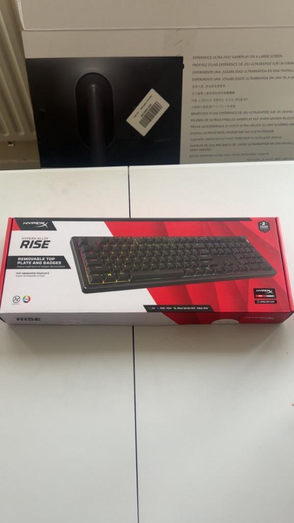 HyperX Alloy Rise - Gaming toetsenbord, Computers en Software, Toetsenborden, Zo goed als nieuw, Qwerty, Bedraad, Gaming toetsenbord