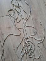 3 zilverkleurige kerstslingers, Ophalen, Gebruikt