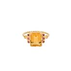 Romy Boomsma x Anna Nina Ruby Ring, Sieraden, Tassen en Uiterlijk, Ringen, Ophalen, Met edelsteen, Dame, Goud