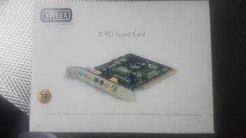 Te koop Sweex pci geluidskaart 7.1 beschikbaar voor biedingen
