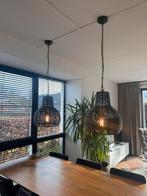 Draadstaal lampen zwart (2), Ophalen, Gebruikt, Metaal, Minder dan 50 cm