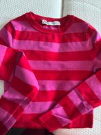 Zara gestreepte trui - Maat S, Kleding | Dames, Truien en Vesten, Ophalen of Verzenden, Zo goed als nieuw, Maat 36 (S), Rood