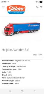 Gezocht  van der heijden!, Hobby en Vrije tijd, Modelauto's | 1:87, Ophalen of Verzenden, Zo goed als nieuw, Bus of Vrachtwagen
